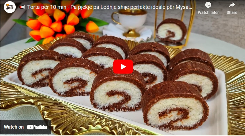 Torta për 10 min – Pa pjekje pa Lodhje shije perfekte ideale