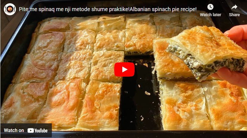 Pite me spinaq me nje metode shume praktike