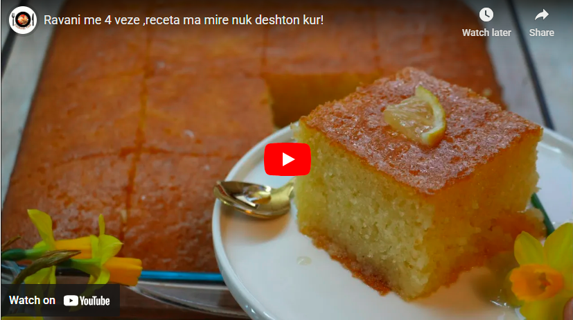 Ravani me 4 veze ,receta ma mire nuk deshton kur!