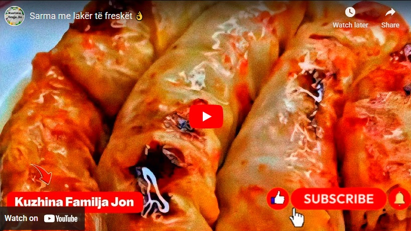 Sarma me lakër të freskët